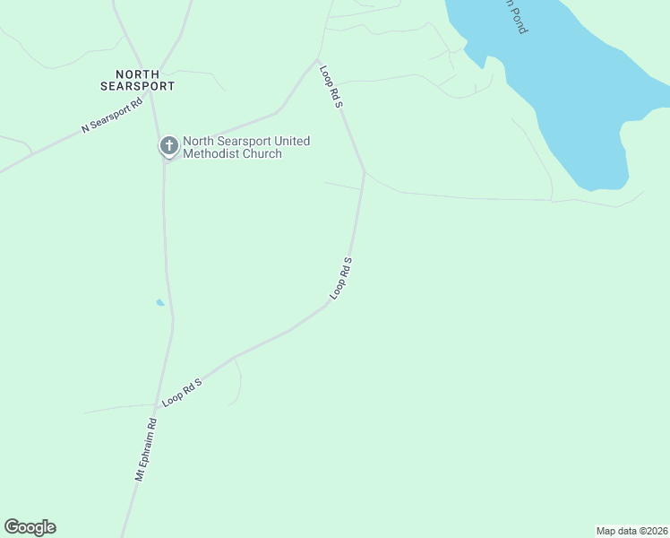 map of restaurants, bars, coffee shops, grocery stores, and more near 63 Loop Road South in Searsport