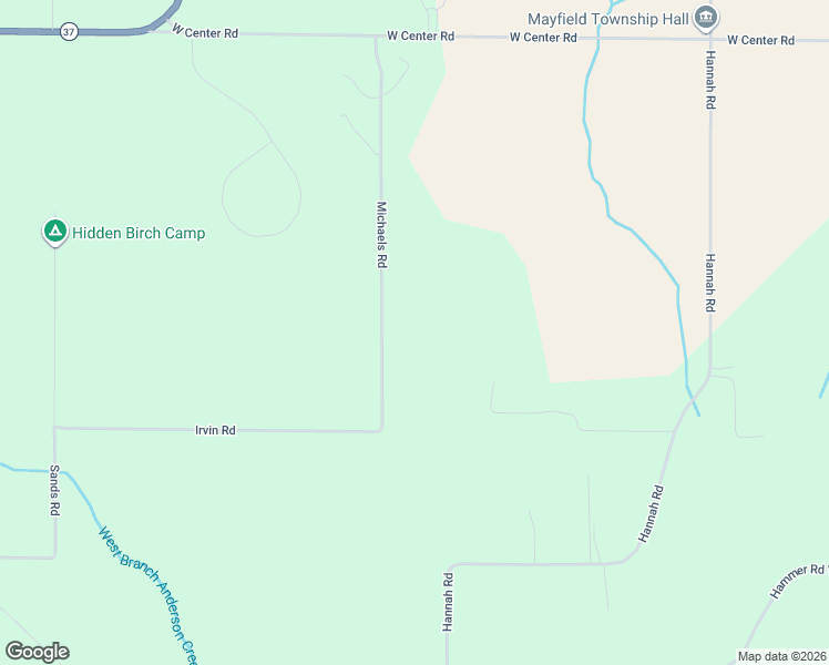 map of restaurants, bars, coffee shops, grocery stores, and more near 9521 Michaels Drive in Kingsley