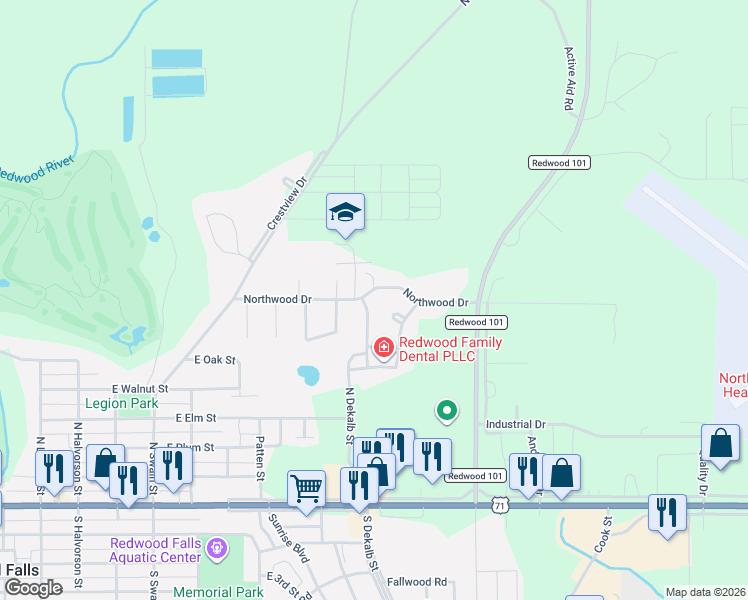 Walk Score Detail Map