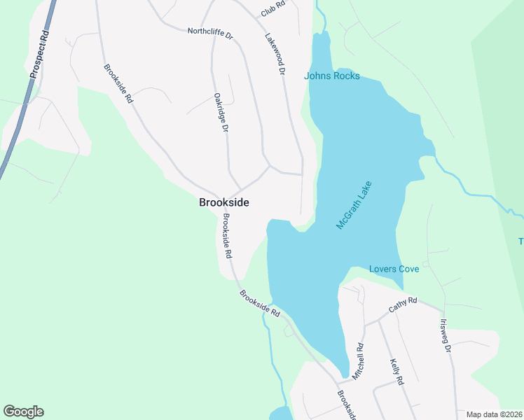 map of restaurants, bars, coffee shops, grocery stores, and more near 9 Melody Drive in Brookside