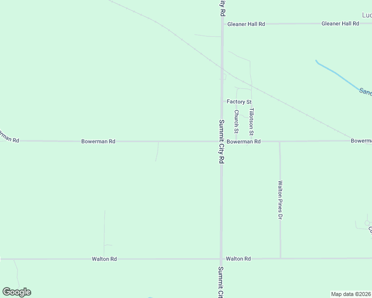 map of restaurants, bars, coffee shops, grocery stores, and more near 2067-2999 Bowerman Road in Kingsley