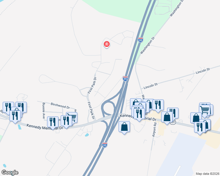 map of restaurants, bars, coffee shops, grocery stores, and more near 19 Clairmont Avenue in Oakland