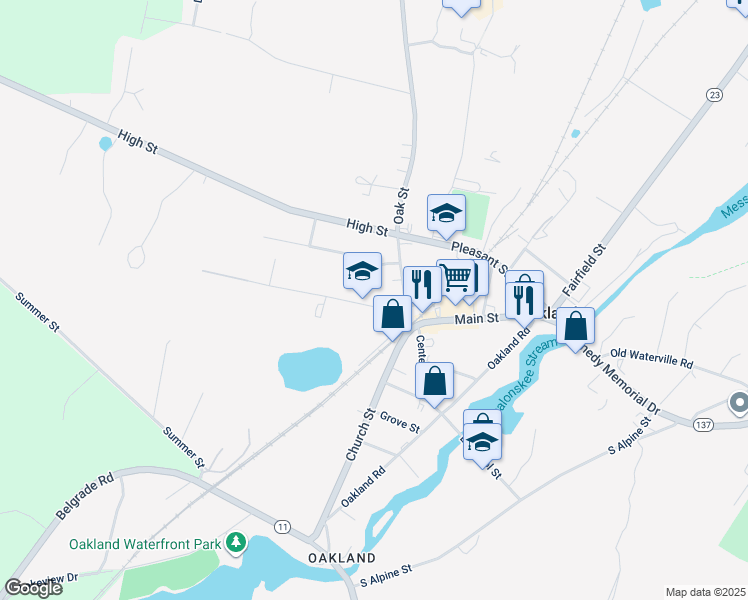 map of restaurants, bars, coffee shops, grocery stores, and more near 19 Heath Street in Oakland