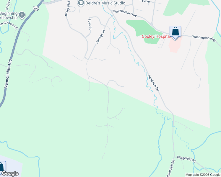 map of restaurants, bars, coffee shops, grocery stores, and more near 195 Beacon Hill Road in Morristown