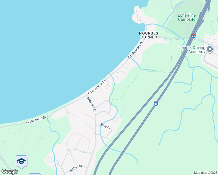 map of restaurants, bars, coffee shops, grocery stores, and more near 25 Rea Janet Drive in Colchester
