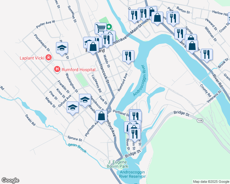 19 Maine Avenue, Rumford ME Walk Score