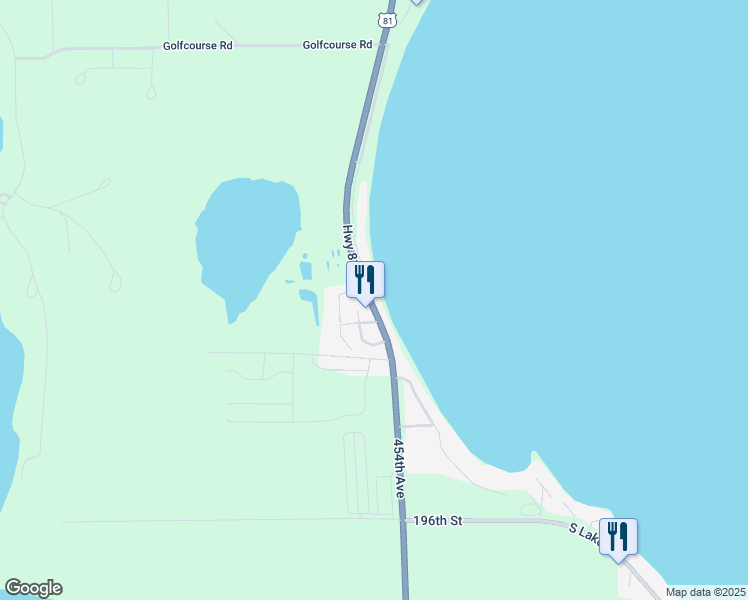 map of restaurants, bars, coffee shops, grocery stores, and more near 19555 U.S. 81 in Arlington