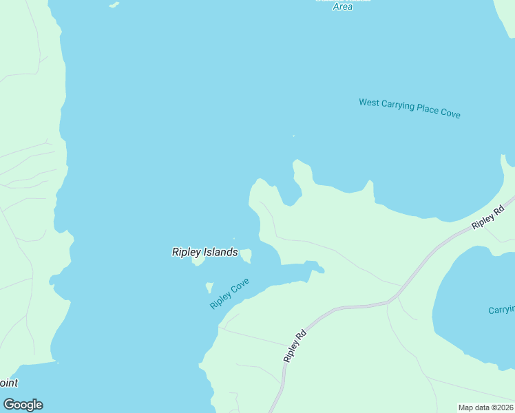 map of restaurants, bars, coffee shops, grocery stores, and more near Fort Williams Road in Harrington