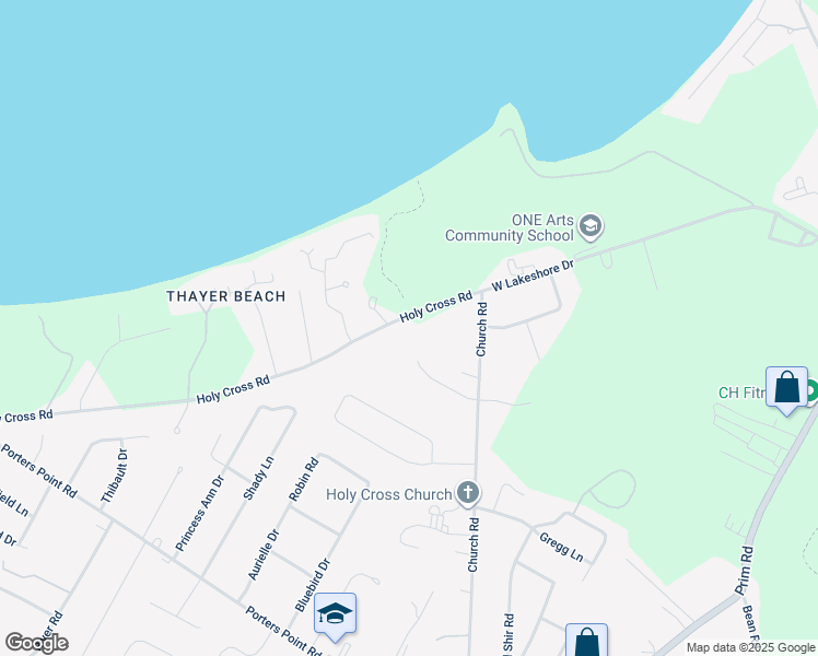 map of restaurants, bars, coffee shops, grocery stores, and more near 171 Holy Cross Road in Colchester