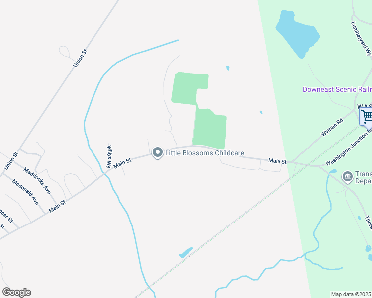map of restaurants, bars, coffee shops, grocery stores, and more near 471 Main Street in Ellsworth