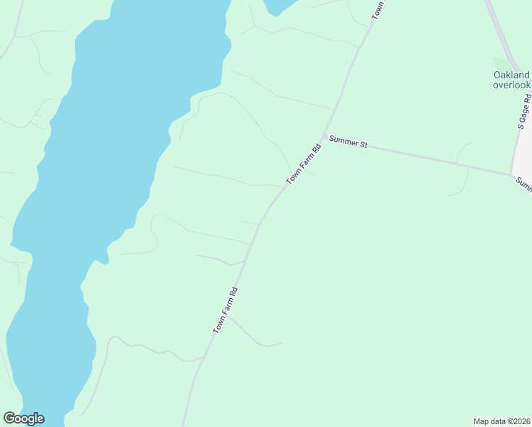 map of restaurants, bars, coffee shops, grocery stores, and more near 61 Town Farm Road in Oakland