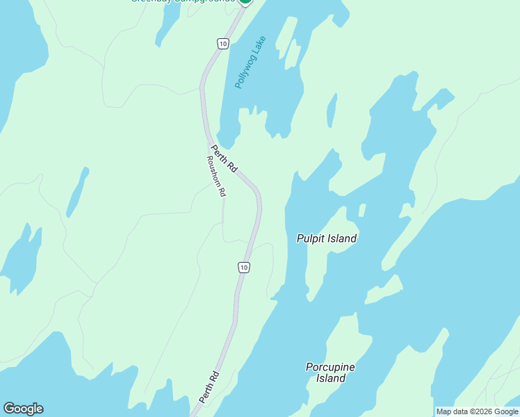 map of restaurants, bars, coffee shops, grocery stores, and more near 8117 Perth Road in Perth Road