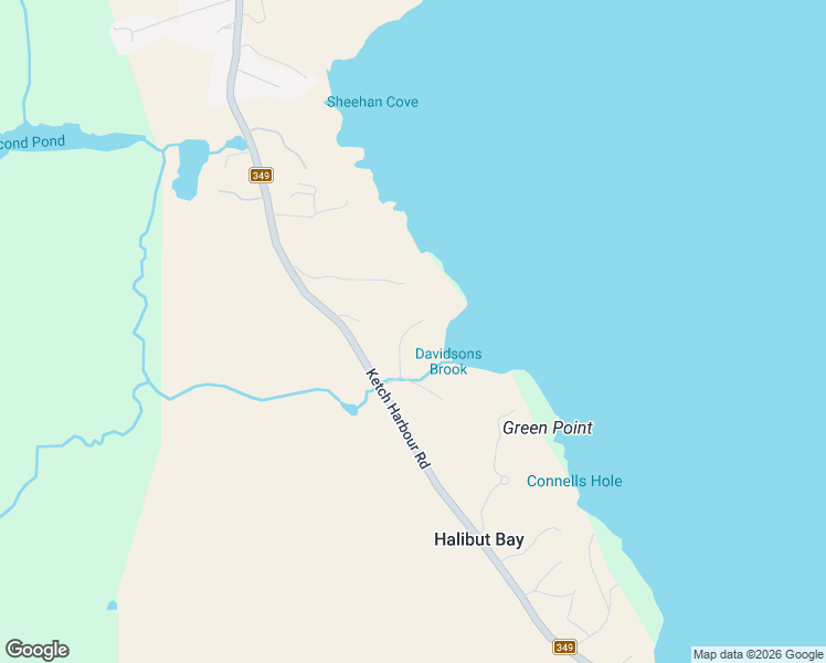 map of restaurants, bars, coffee shops, grocery stores, and more near 20 Ashley Drive in Halibut Bay