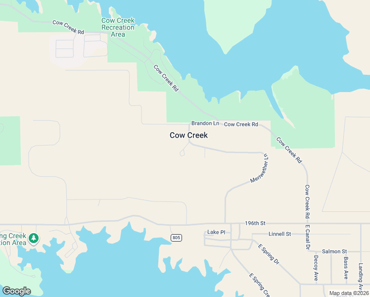 map of restaurants, bars, coffee shops, grocery stores, and more near in Cow Creek