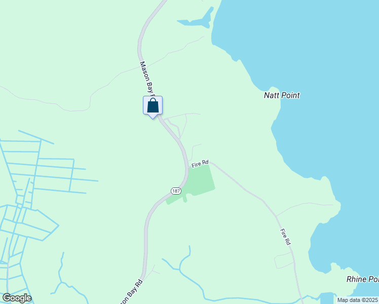 map of restaurants, bars, coffee shops, grocery stores, and more near 4 USCG Housing Drive in Jonesport