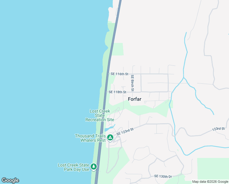 map of restaurants, bars, coffee shops, grocery stores, and more near 11801 Acacia Street in Lincoln County