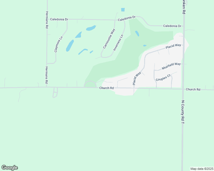 map of restaurants, bars, coffee shops, grocery stores, and more near 4855 Church Road in New Franken