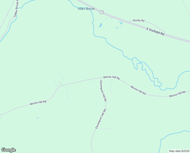 map of restaurants, bars, coffee shops, grocery stores, and more near 293 Morse Hill Road in Jay