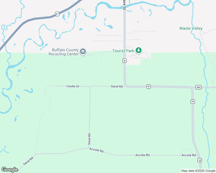 map of restaurants, bars, coffee shops, grocery stores, and more near S304 Sand Road in Mondovi