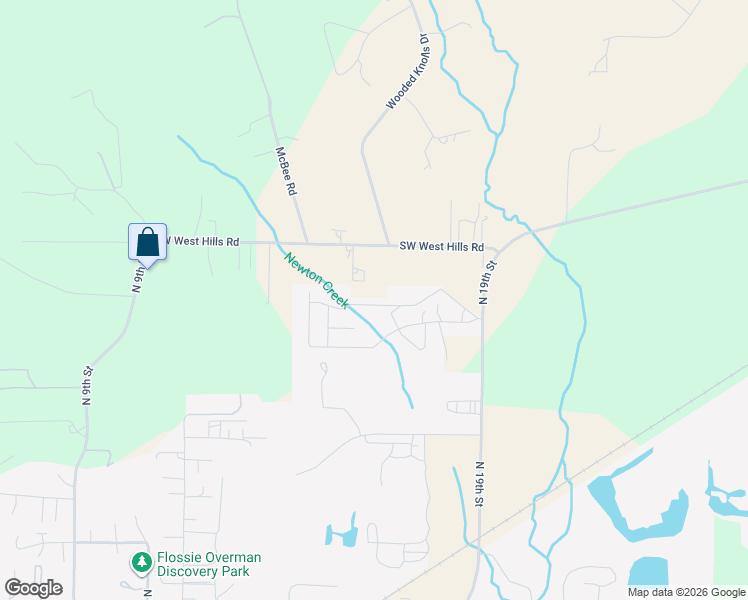 map of restaurants, bars, coffee shops, grocery stores, and more near 1284 North 19th Street in Philomath