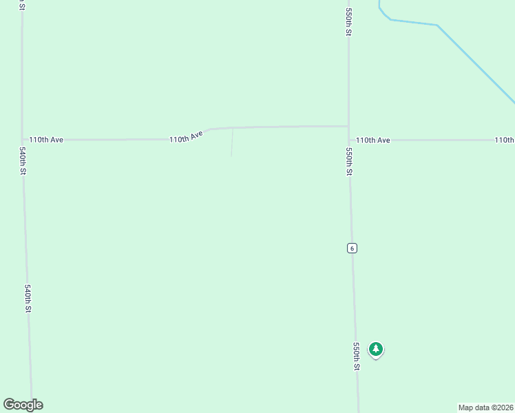 map of restaurants, bars, coffee shops, grocery stores, and more near 5465 110th Avenue in Wood Lake