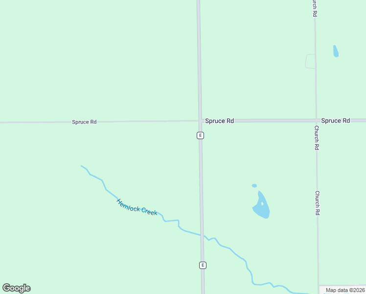 map of restaurants, bars, coffee shops, grocery stores, and more near 6547 Spruce Road in Arpin