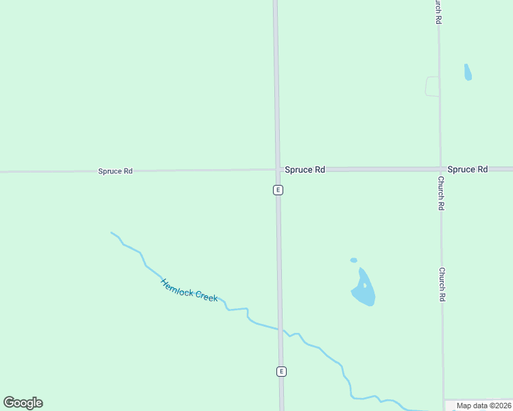 map of restaurants, bars, coffee shops, grocery stores, and more near 6547 Spruce Road in Arpin