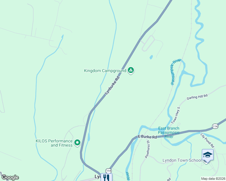 map of restaurants, bars, coffee shops, grocery stores, and more near 738 Lynburke Road in Lyndon