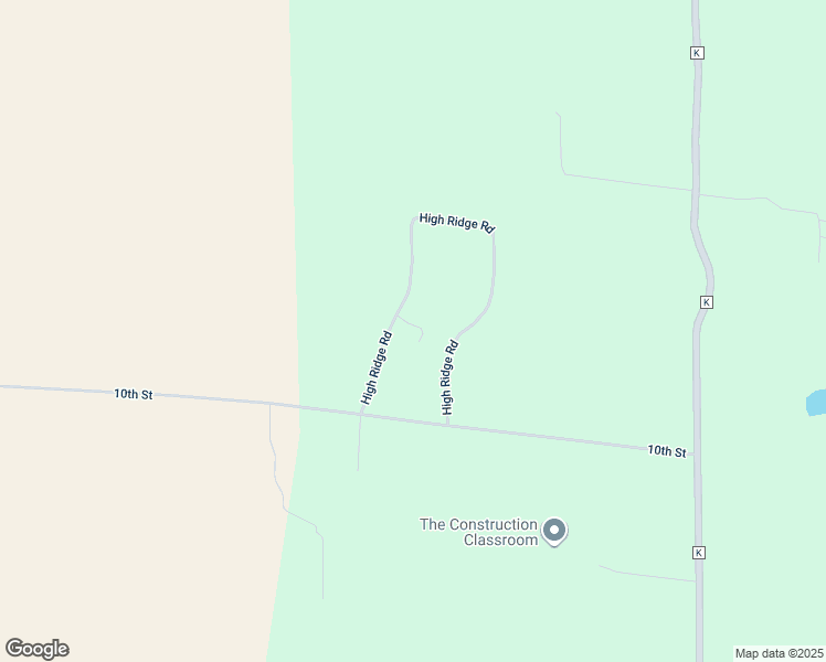 map of restaurants, bars, coffee shops, grocery stores, and more near 1425 High Ridge Road in Stevens Point