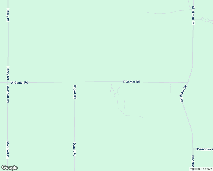 map of restaurants, bars, coffee shops, grocery stores, and more near 698-926 East Center Road in Kingsley