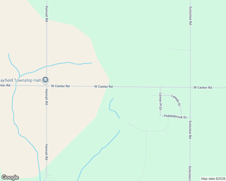 map of restaurants, bars, coffee shops, grocery stores, and more near 2573 West Center Road in Kingsley