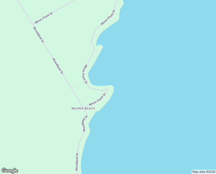 map of restaurants, bars, coffee shops, grocery stores, and more near 51 Moon Point Drive in Orillia