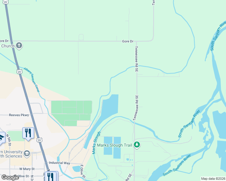 map of restaurants, bars, coffee shops, grocery stores, and more near 33368 Tennessee Road Southeast in Lebanon