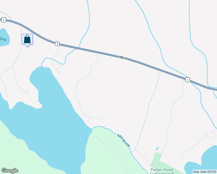 map of restaurants, bars, coffee shops, grocery stores, and more near Cunningham Way in Ellsworth
