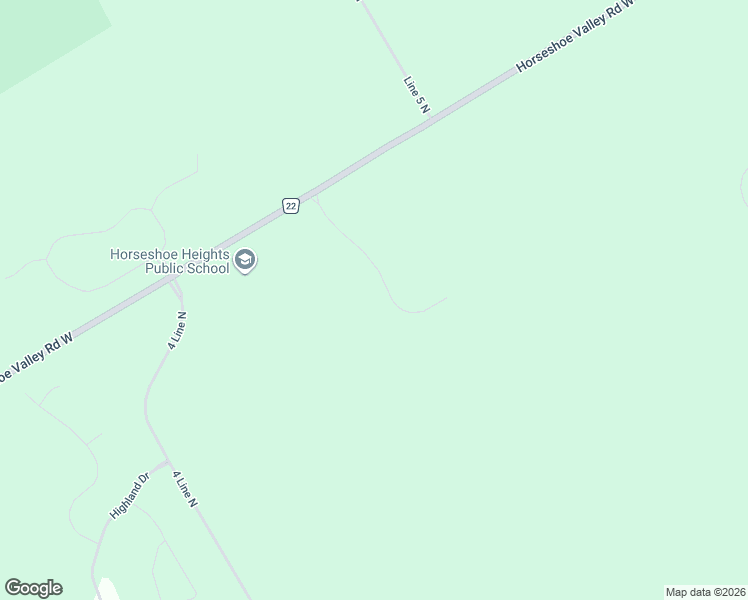 map of restaurants, bars, coffee shops, grocery stores, and more near 18 Trillium Trail in Coldwater