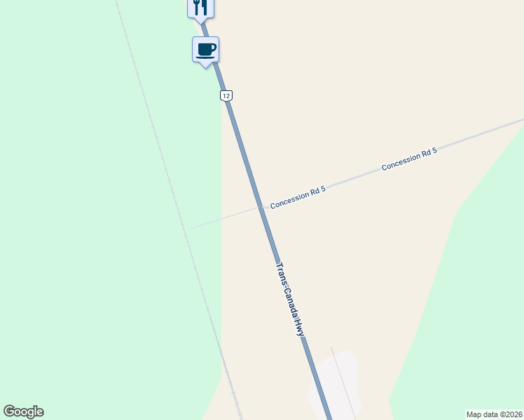 map of restaurants, bars, coffee shops, grocery stores, and more near Trans-Canada Highway in Brechin