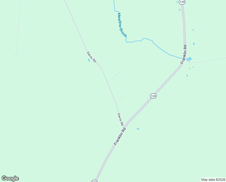 map of restaurants, bars, coffee shops, grocery stores, and more near 57 Davis Road in Jay