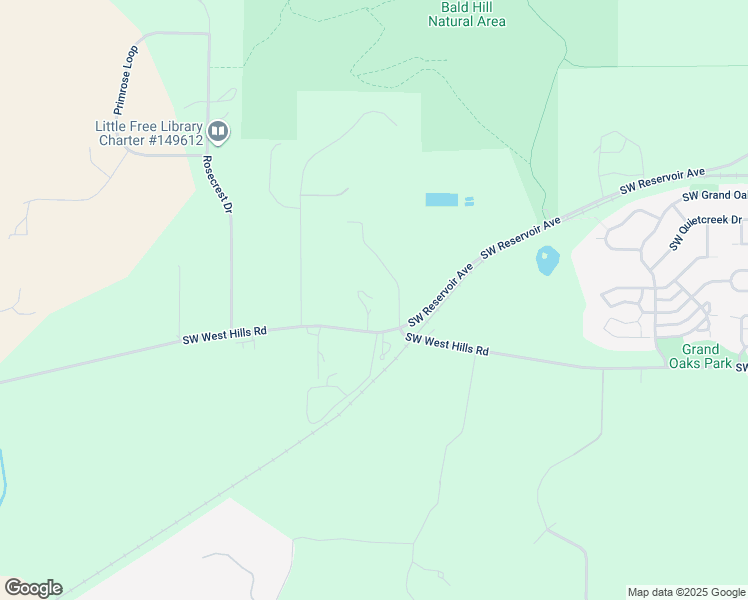 map of restaurants, bars, coffee shops, grocery stores, and more near 3187 West Hills Road in Philomath