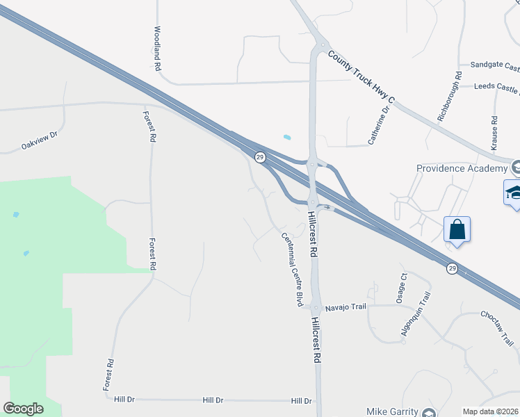 map of restaurants, bars, coffee shops, grocery stores, and more near 1231 Centennial Centre Boulevard in Hobart