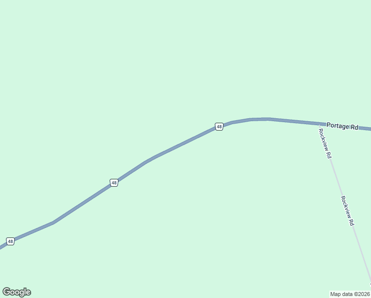 map of restaurants, bars, coffee shops, grocery stores, and more near 614-890 Portage Road in Kirkfield