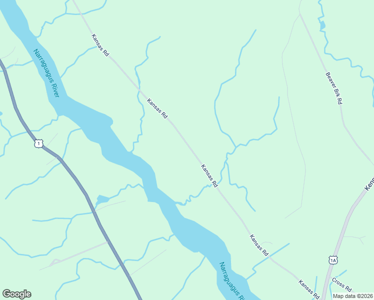 map of restaurants, bars, coffee shops, grocery stores, and more near 168 Kansas Road in Milbridge