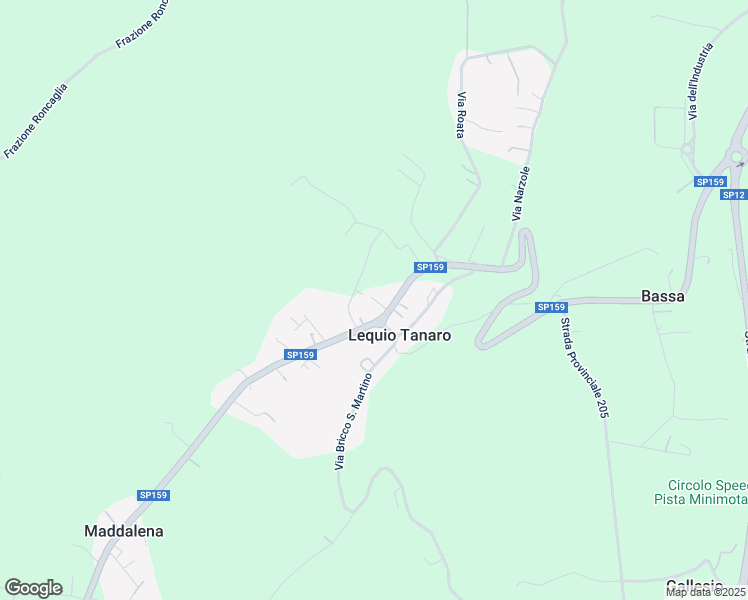 map of restaurants, bars, coffee shops, grocery stores, and more near 20 Via Europa in Lequio Tanaro