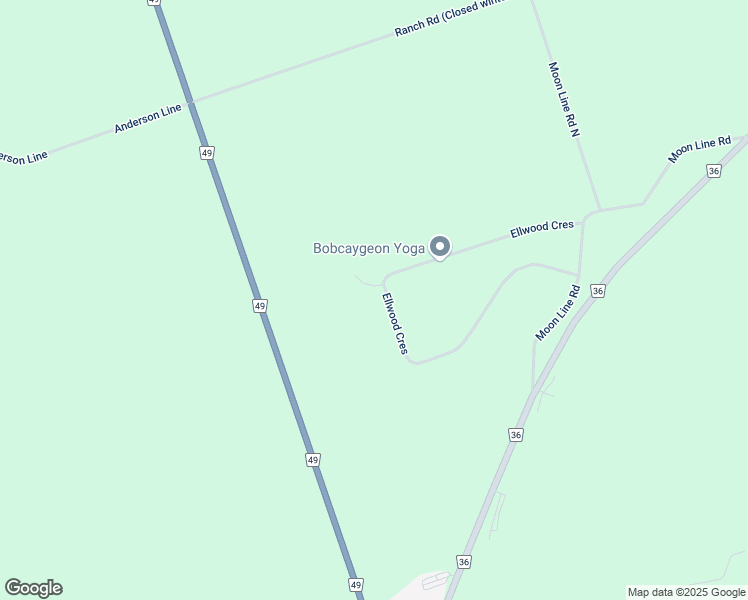 map of restaurants, bars, coffee shops, grocery stores, and more near 281 Ellwood Crescent in Peterborough County