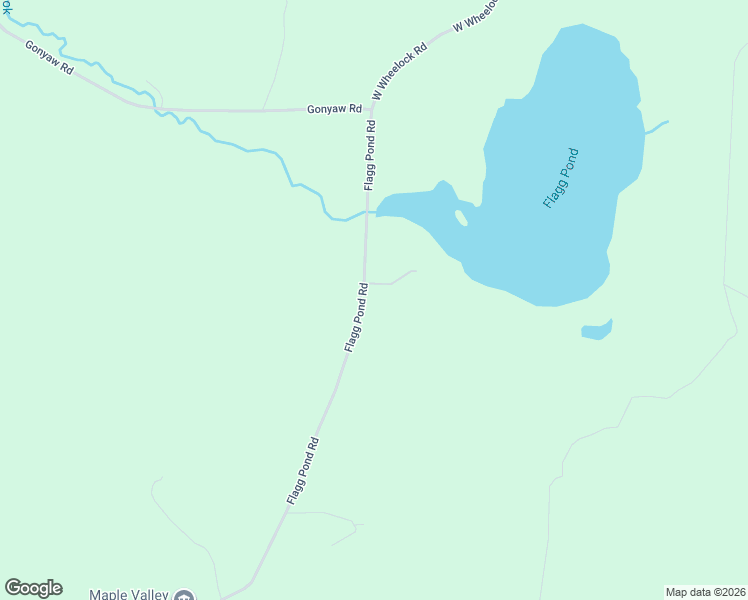 map of restaurants, bars, coffee shops, grocery stores, and more near 87 Flagg Pond Road in Stannard