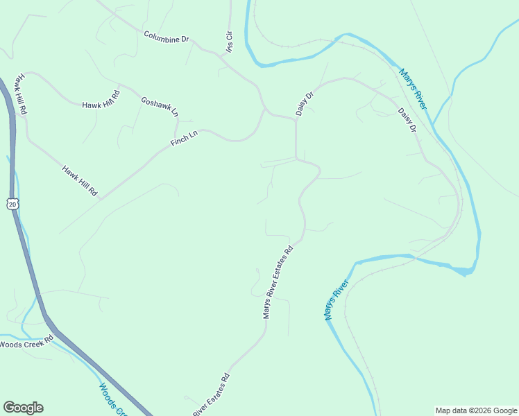 map of restaurants, bars, coffee shops, grocery stores, and more near 34014 Marys River Estates Road in Philomath