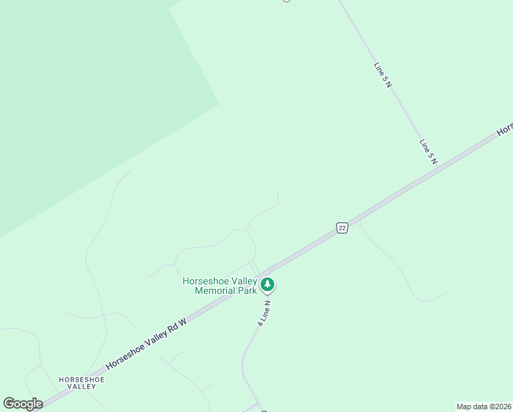 map of restaurants, bars, coffee shops, grocery stores, and more near 9 Pine Lane in Barrie