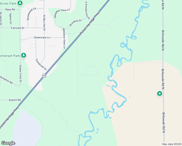 map of restaurants, bars, coffee shops, grocery stores, and more near 5542 Riverview Court in Stevens Point