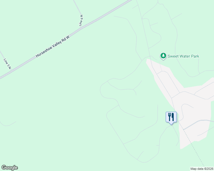 map of restaurants, bars, coffee shops, grocery stores, and more near 1 Iroquois Ridge in Coldwater