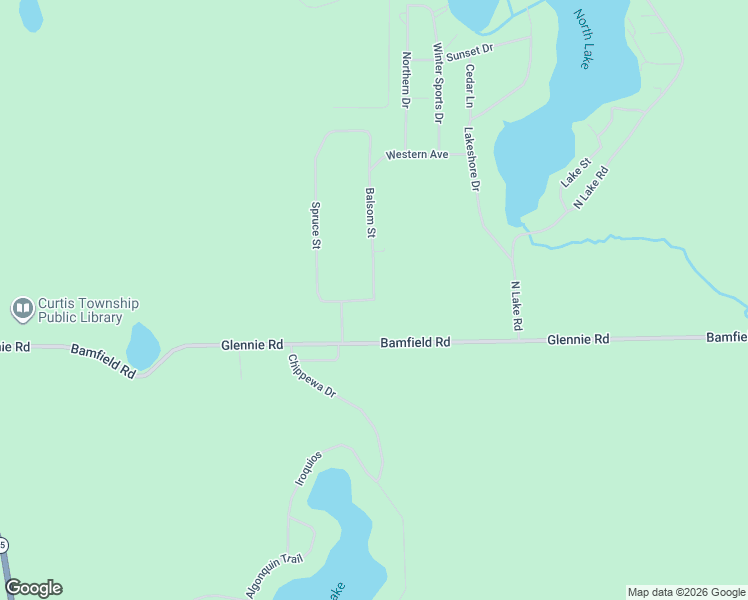 map of restaurants, bars, coffee shops, grocery stores, and more near 3050 Balsom Street in Glennie