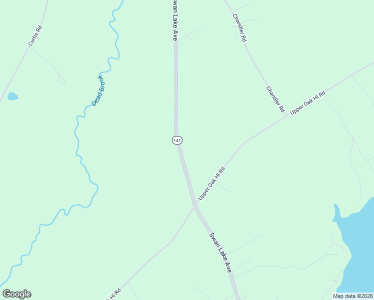 map of restaurants, bars, coffee shops, grocery stores, and more near 1640 Swan Lake Avenue in Swanville